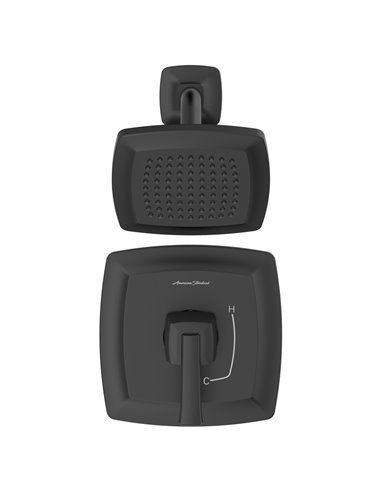 American Standard Townsend 1.75 gpm/6.6 L/min Shower Trim Kit With Water-Saving Showerhead, Double Ceramic Pressure Balance Cart