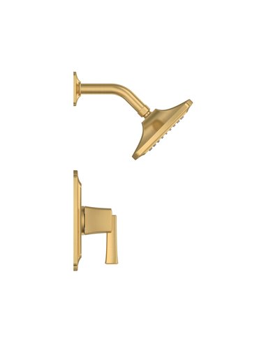 American Standard Townsend 1.75 gpm/6.6 L/min Shower Trim Kit With Water-Saving Showerhead, Double Ceramic Pressure Balance Cart