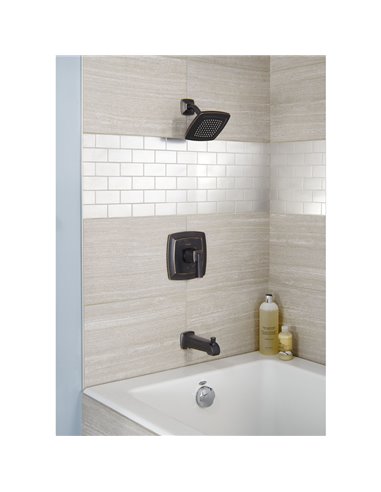 American Standard Townsend 1.75gpm/6.6 L/min Tub and Shower Trim Kit With Water-Saving Showerhead, Double Ceramic Pressure Balan