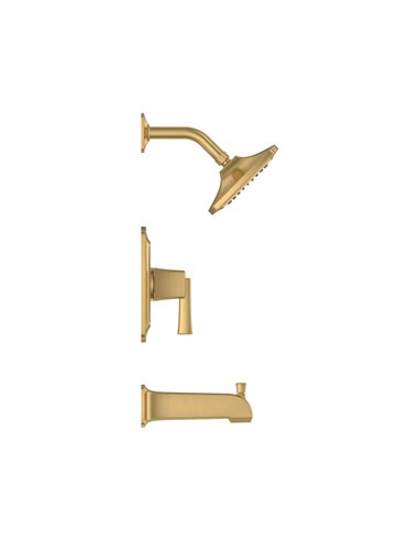 American Standard Townsend 1.75gpm/6.6 L/min Tub and Shower Trim Kit With Water-Saving Showerhead, Double Ceramic Pressure Balan