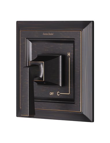 American Standard Town Square S Valve Only Trim Kit With Double Ceramic Pressure Balance Cartridge With Lever Handle