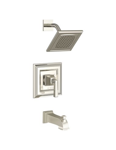 American Standard Town Square S 2.5 gpm/9.5 L/min Shower Trim Kit With Single Function Showerhead, Double Ceramic Pressure Balan