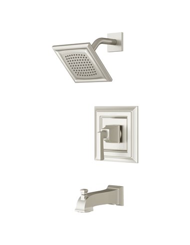 American Standard Town Square S 2.5 gpm/9.5 L/min Tub and Shower Trim Kit With Single Function Showerhead, Double Ceramic Pressu