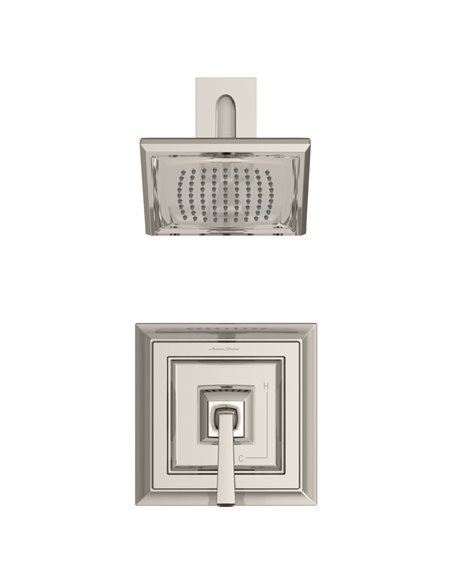 American Standard Town Square S 1.75 gpm/6.8 L/min Shower Trim Kit With Water-Saving Showerhead, Double Ceramic Pressure Balance
