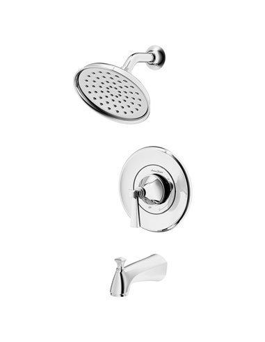 American Standard Glenmere 1.8 gpm/6.8 L/min Tub and Shower Trim Kit With Water-Saving Showerhead, Double Ceramic Pressure Balan