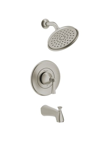 American Standard Glenmere 1.8 gpm/6.8 L/min Tub and Shower Trim Kit With Water-Saving Showerhead, Double Ceramic Pressure Balan