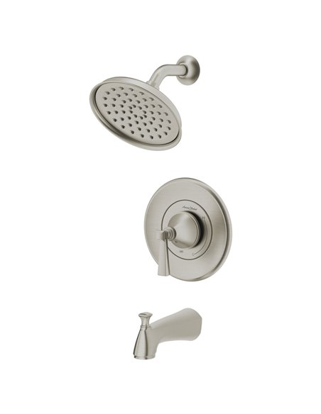 American Standard Glenmere 1.8 gpm/6.8 L/min Tub and Shower Trim Kit With Water-Saving Showerhead, Double Ceramic Pressure Balan