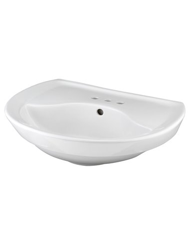 American Standard Ravenna Ped Slab 4Cc Less Towel Bar - 0268004