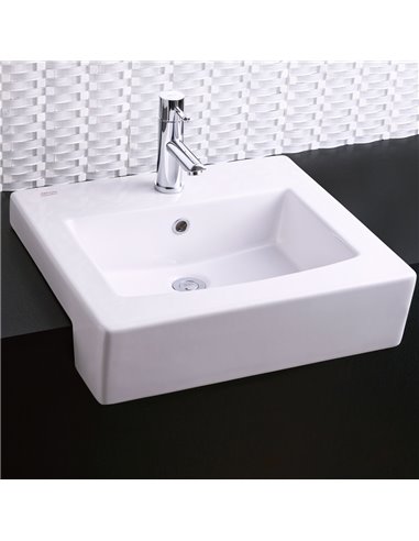 American Standard Boxe Semicountertop Cho 19X17 Lav - 0342001