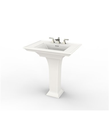 American Standard Town Square S 8-Inch Widespread Pedestal Sink Top and Leg Combination