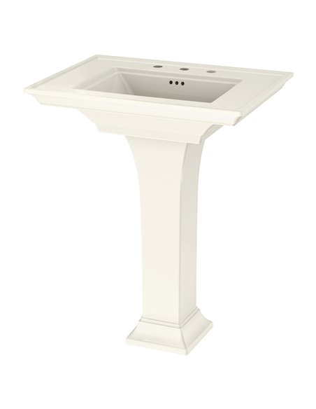 American Standard Town Square S 8-Inch Widespread Pedestal Sink Top and Leg Combination