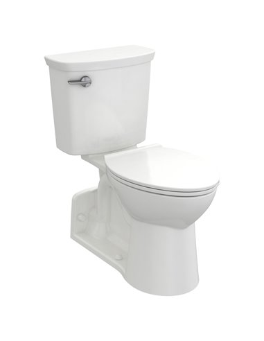 American Standard Yorkville VorMax Two-Piece 1.28 gpf/4.8 Lpf Chair Height Back Outlet Elongated EverClean Toilet