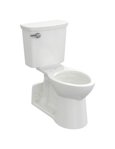American Standard Yorkville VorMax Two-Piece 1.28 gpf/4.8 Lpf Chair Height Back Outlet Elongated EverClean Toilet 2