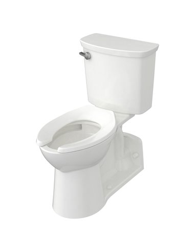 American Standard Yorkville VorMax Two-Piece 1.28 gpf/4.8 Lpf Chair Height Back Outlet Elongated EverClean Toilet