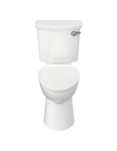 American Standard Yorkville VorMax Two-Piece 1.28 gpf/4.8 Lpf Right-Hand Trip Lever Chair Height Back Outlet Elongated EverClean