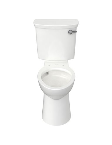 American Standard Yorkville VorMax Two-Piece 1.28 gpf/4.8 Lpf Right-Hand Trip Lever Chair Height Back Outlet Elongated EverClean