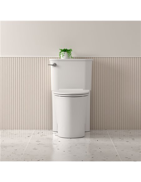 American Standard Studio S Skirted Two-Piece 1.28 gpf/4.8 Lpf Chair Height Elongated Toilet With Seat