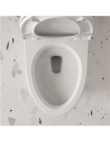 American Standard Studio S Skirted Two-Piece 1.28 gpf/4.8 Lpf Chair Height Elongated Toilet With Seat