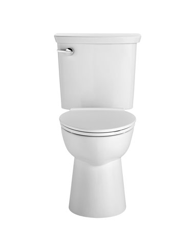American Standard VorMax Two-Piece 1.28 gpf/4.8 Lpf Chair Height Elongated Toilet Less Seat