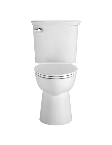 American Standard VorMax Two-Piece 1.0 gpf/3.8 Lpf Chair Height Elongated Toilet Less Seat