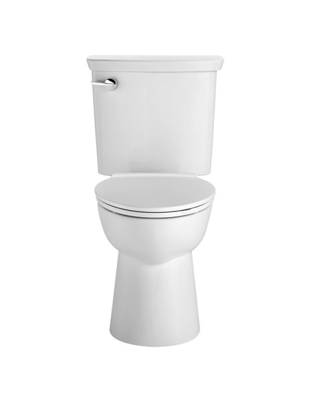 American Standard VorMax Two-Piece 1.0 gpf/3.8 Lpf Chair Height Elongated Toilet Less Seat
