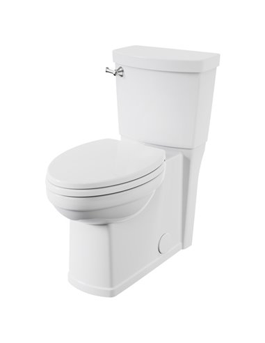 American Standard Estate Skirted Two-Piece 1.28 gpf/4.8 Lpf Chair Height Elongated Toilet With Seat