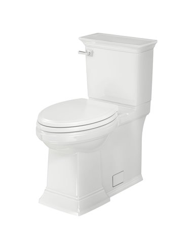 American Standard Town Square S Skirted Two-Piece 1.28 gpf/4.8 Lpf Chair Height Elongated Toilet With Seat