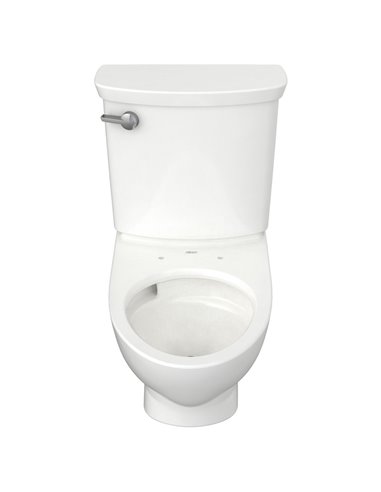 American Standard Glenwall VorMax Two-Piece 1.28 gpf/4.8 Lpf Back Outlet Elongated Wall-Hung EverClean Toilet