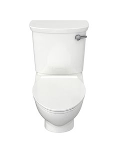 American Standard Glenwall VorMax Two-Piece 1.28 gpf/4.8 Lpf Right-Hand Trip Lever Back Outlet Elongated Wall-Hung EverClean Toi