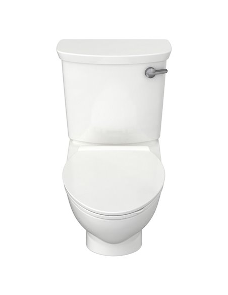 American Standard Glenwall VorMax Two-Piece 1.28 gpf/4.8 Lpf Right-Hand Trip Lever Back Outlet Elongated Wall-Hung EverClean Toi