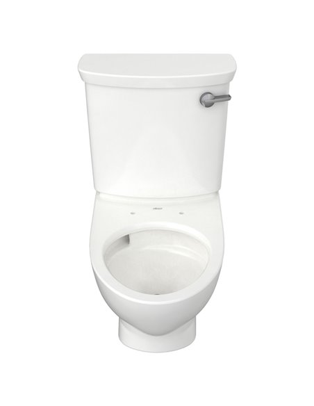 American Standard Glenwall VorMax Two-Piece 1.28 gpf/4.8 Lpf Right-Hand Trip Lever Back Outlet Elongated Wall-Hung EverClean Toi