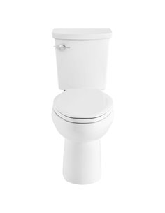 American Standard H2Option ADA Two-Piece Dual Flush 1.28 gpf/4.8 Lpf and 0.92 gpf/3.5 Lpf Chair Height Elongated Toilet Less Sea
