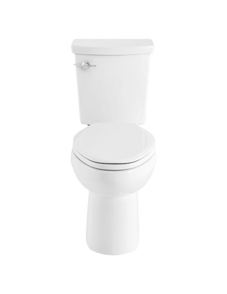 American Standard H2Option ADA Two-Piece Dual Flush 1.28 gpf/4.8 Lpf and 0.92 gpf/3.5 Lpf Chair Height Elongated Toilet Less Sea