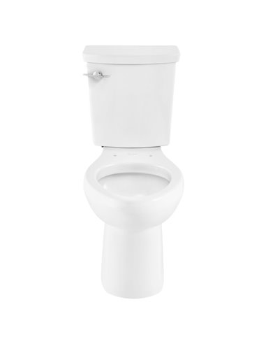 American Standard H2Option ADA Two-Piece Dual Flush 1.28 gpf/4.8 Lpf and 0.92 gpf/3.5 Lpf Chair Height Elongated Toilet Less Sea