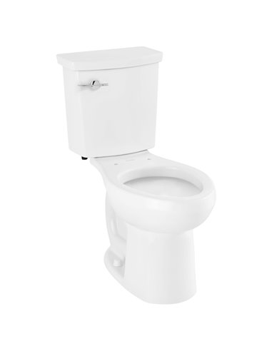 American Standard H2Option ADA Two-Piece Dual Flush 1.28 gpf/4.8 Lpf and 0.92 gpf/3.5 Lpf Chair Height Elongated Toilet Less Sea