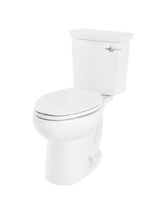 American Standard H2Option ADA Two-Piece Dual Flush 1.28 gpf/4.8 Lpf and 0.92 gpf/3.5 Lpf Chair Height Right-Hand Trip Lever Elo 2