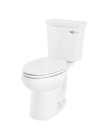 American Standard H2Option ADA Two-Piece Dual Flush 1.28 gpf/4.8 Lpf and 0.92 gpf/3.5 Lpf Chair Height Right-Hand Trip Lever Elo