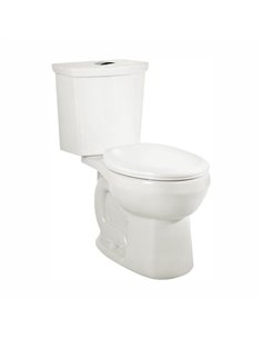 American Standard H2Option Two-Piece Dual Flush 1.28 gpf/4.8 Lpf and 0.92 gpf/3.5 Lpf Standard Height Elongated Toilet With Line