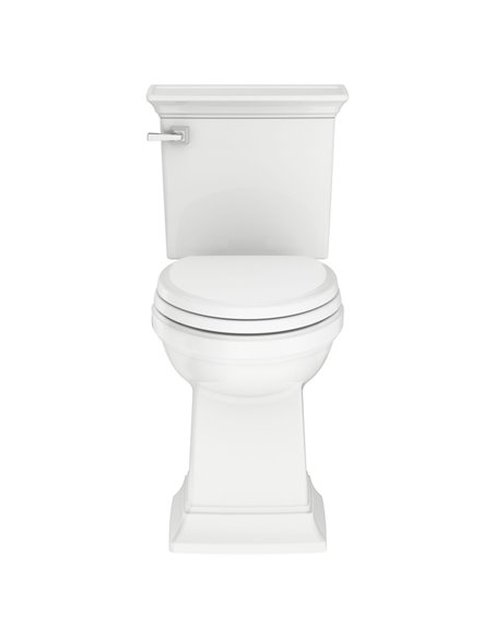 American Standard Town Square S Two-Piece 1.28 gpf/4.8 Lpf Chair Height Elongated Toilet Less Seat