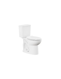 American Standard Aspirations EcoStrength Two-Piece 0.80 gpf/3.0 Lpf Chair Height Elongated Right-Hand Trip Lever Toilet Less Se 2
