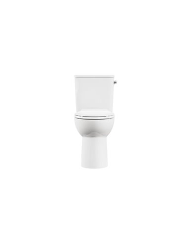 American Standard Aspirations EcoStrength Two-Piece 0.80 gpf/3.0 Lpf Chair Height Elongated Right-Hand Trip Lever Toilet Less Se