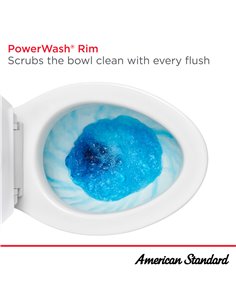 American Standard Colony 3 Two-Piece 1.28 gpf/4.8 Lpf Chair-Height Elongated 10-Inch Rough Toilet Less Seat 2