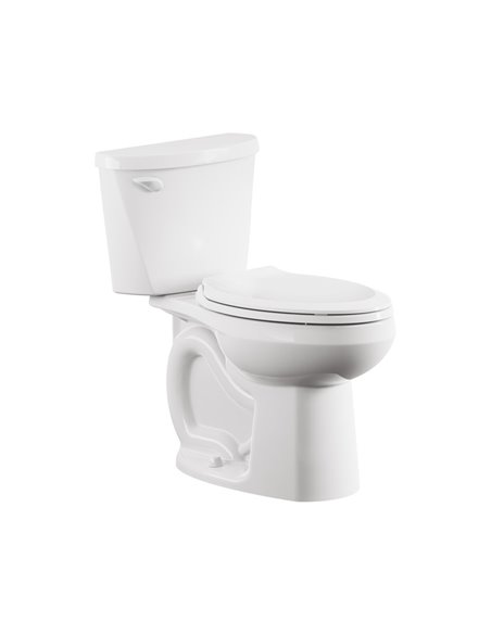 American Standard Colony 3 Two-Piece 1.28 gpf/4.8 Lpf Chair-Height Elongated 10-Inch Rough Toilet Less Seat