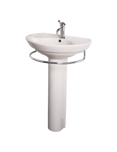 American Standard Ravenna Center Hole Only Pedestal Sink Top and Leg Combination