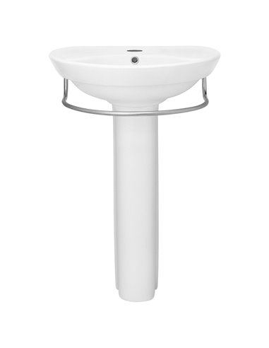American Standard Ravenna Center Hole Only Pedestal Sink Top and Leg Combination