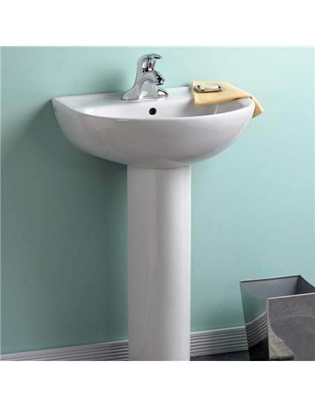 American Standard 22-Inch Evolution 4-Inch Centerset Pedestal Sink Top and Leg Combination