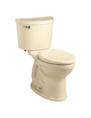 American Standard Champion Pro Two-Piece 1.6 gpf/6.0 Lpf Chair Height Elongated Toilet less Seat