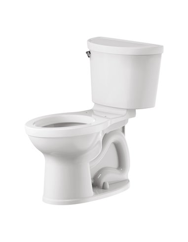 American Standard Champion Pro Two-Piece 1.28 gpf/4.8 Lpf Chair Height Elongated Toilet Less Seat