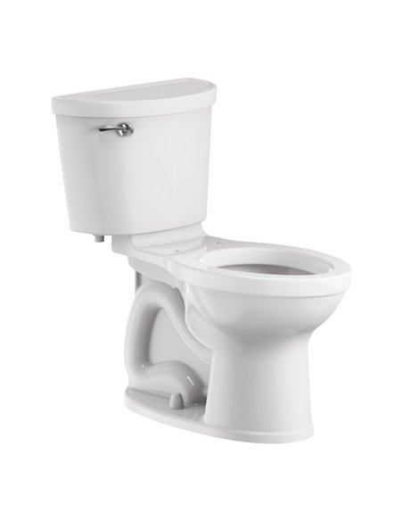 American Standard Champion Pro Two-Piece 1.28 gpf/4.8 Lpf Chair Height Elongated Toilet Less Seat