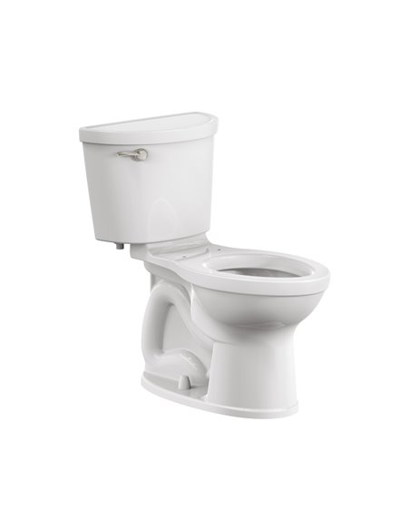 American Standard Champion Pro Two-Piece 1.28 gpf/4.8 Lpf Chair Height Elongated Toilet Less Seat